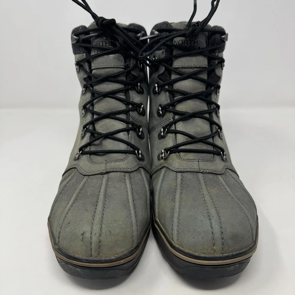 The‎ North Face Ballard Duck Boot Grey and Black Men's Size 11